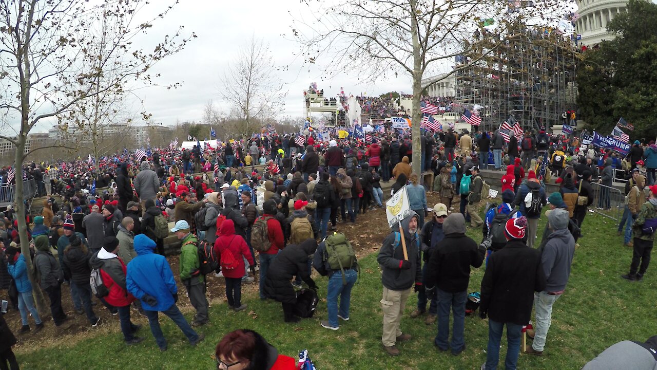 Trump Rally - D.C. Capitol - Part 1 - Peaceful Protest - January 6 2021