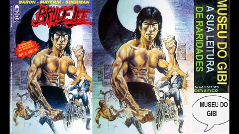 BRUCE LEE NUMERO 01 #MUSEUDOGIBI #quadrinhos #comics