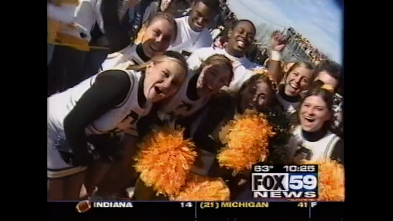 November 12, 2005 - TV Coverage of DePauw vs. Wabash for the Monon Bell