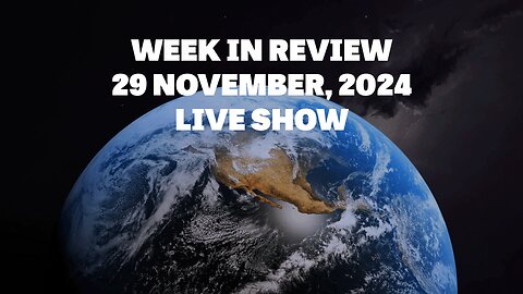 Week in Review: 29 November, 2024