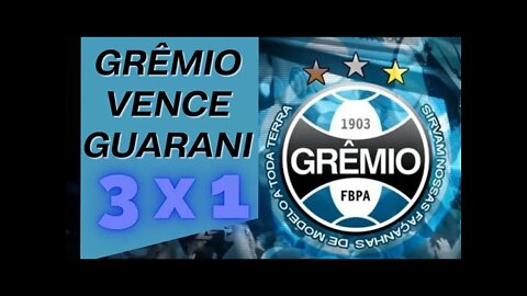 DIEGO SOUZA marca 3 GOLS e GRÊMIO VENCE Guarani.