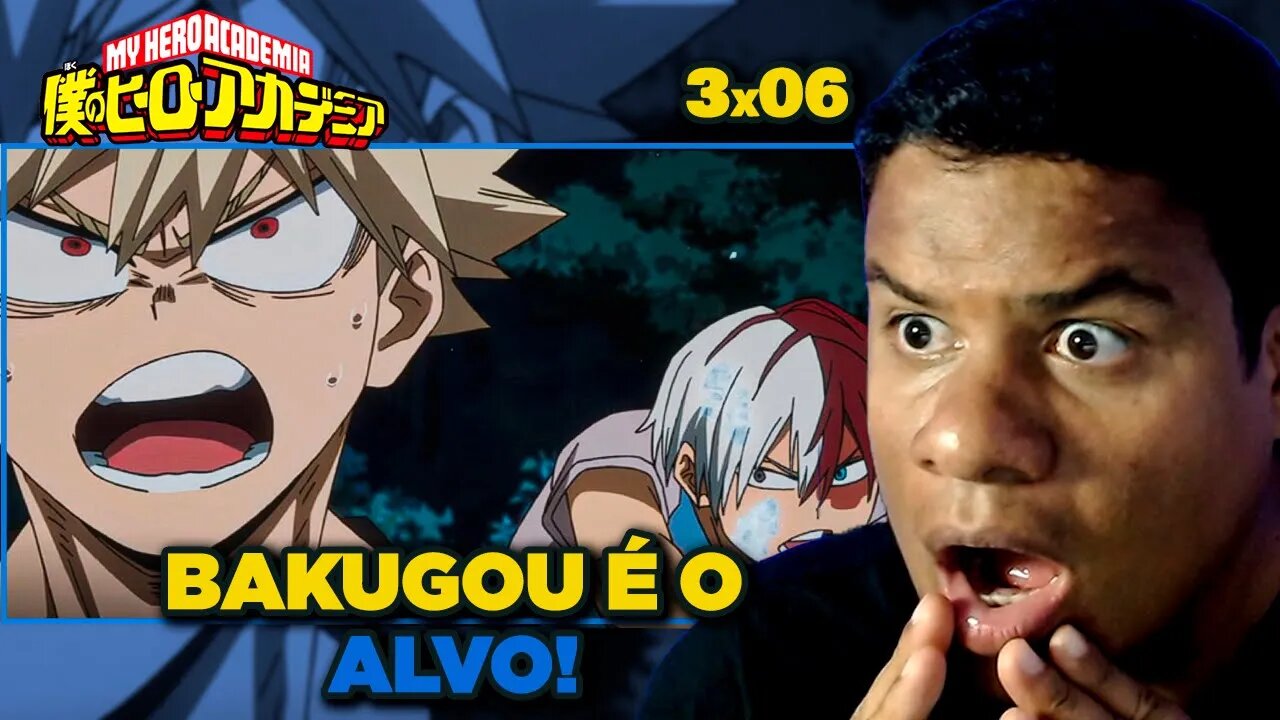 ATAQUE INTENSO! BAKUGOU É O ALVO! - MY HERO ACADEMIA T3 X 06 | React Anime Pro