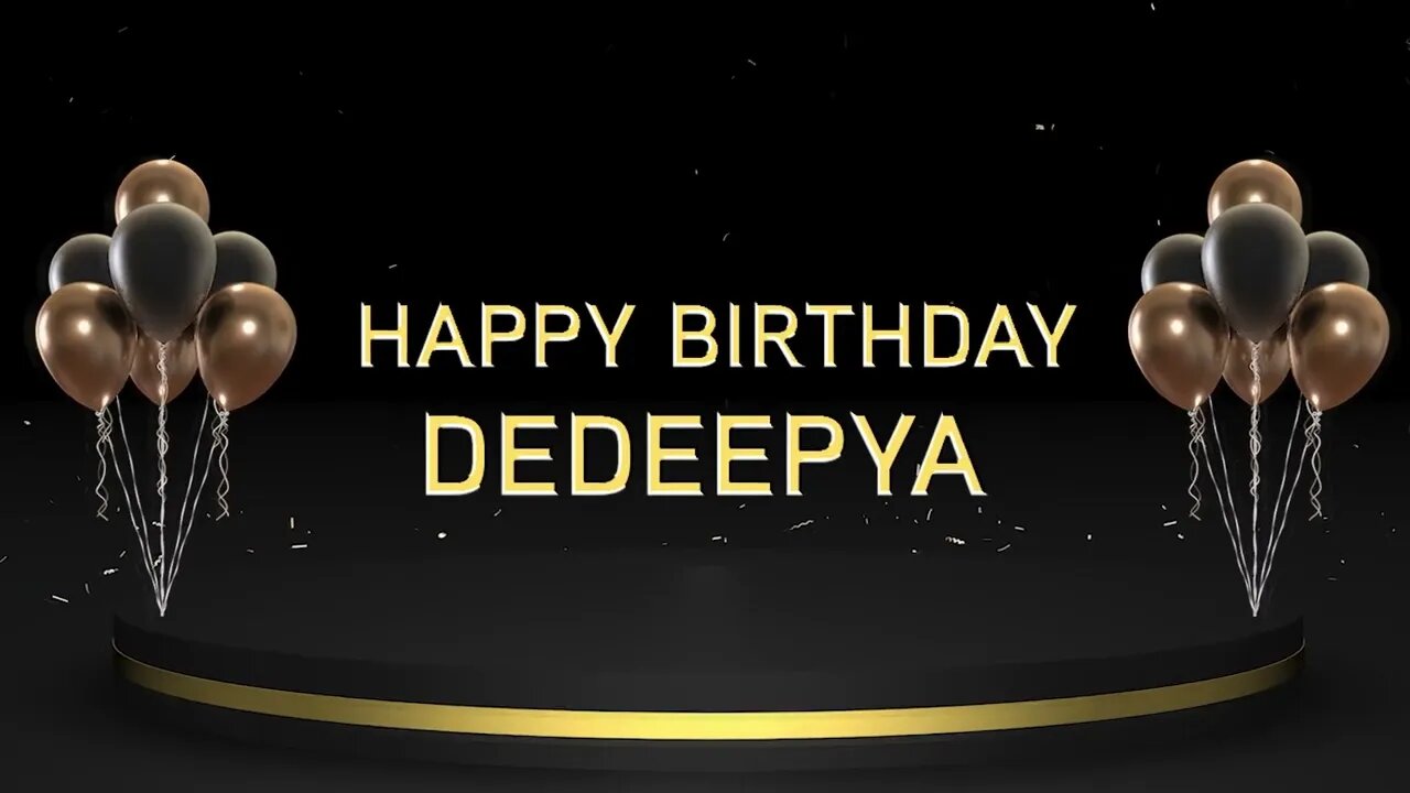 Wish you a very Happy Birthday Dedeepya