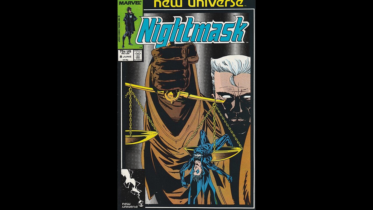 Nightmask -- Issue 8 (1986, Marvel Comics) Review