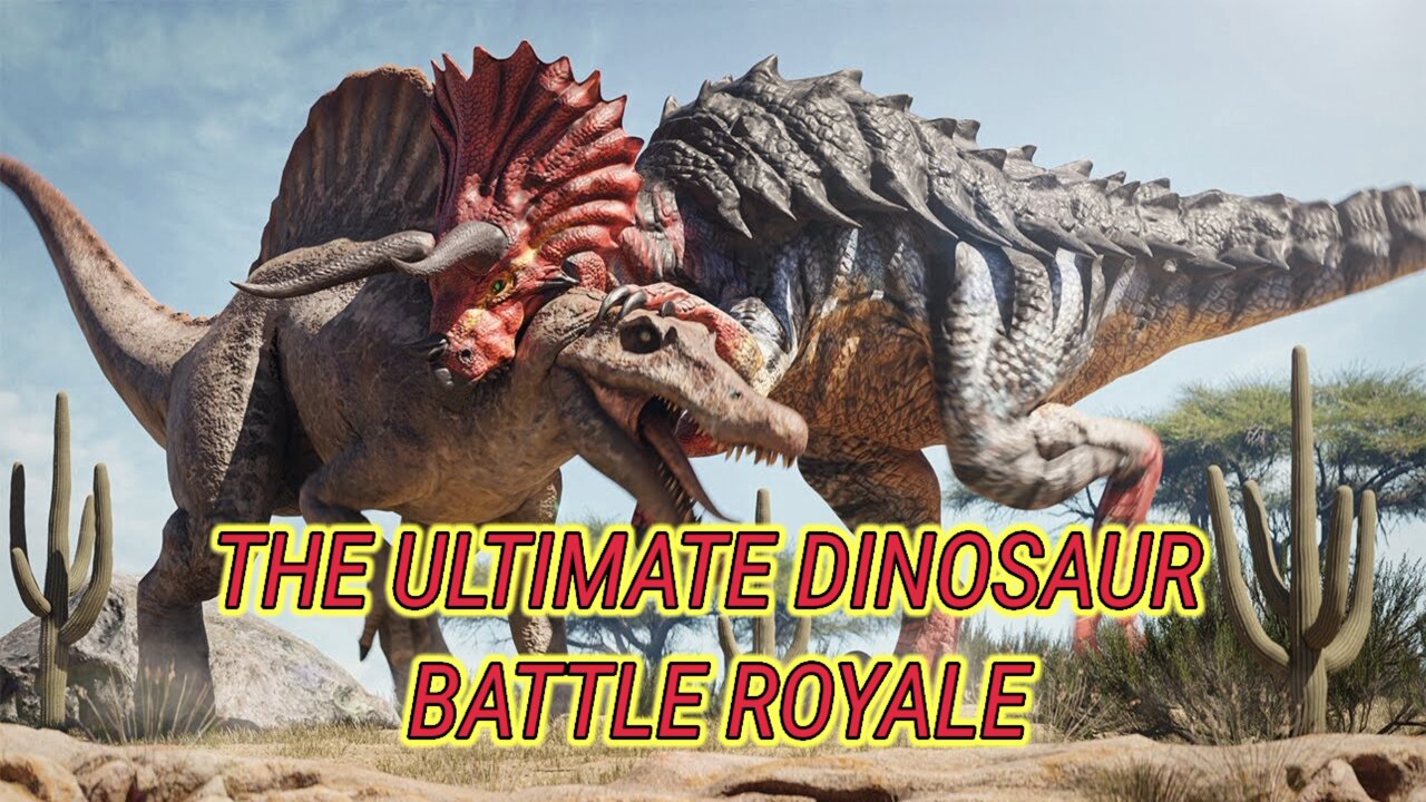 THE ULTIMATE DINOSAUR BATTLE ROYALE!!! | Jurassic World Evolution 2 Modded