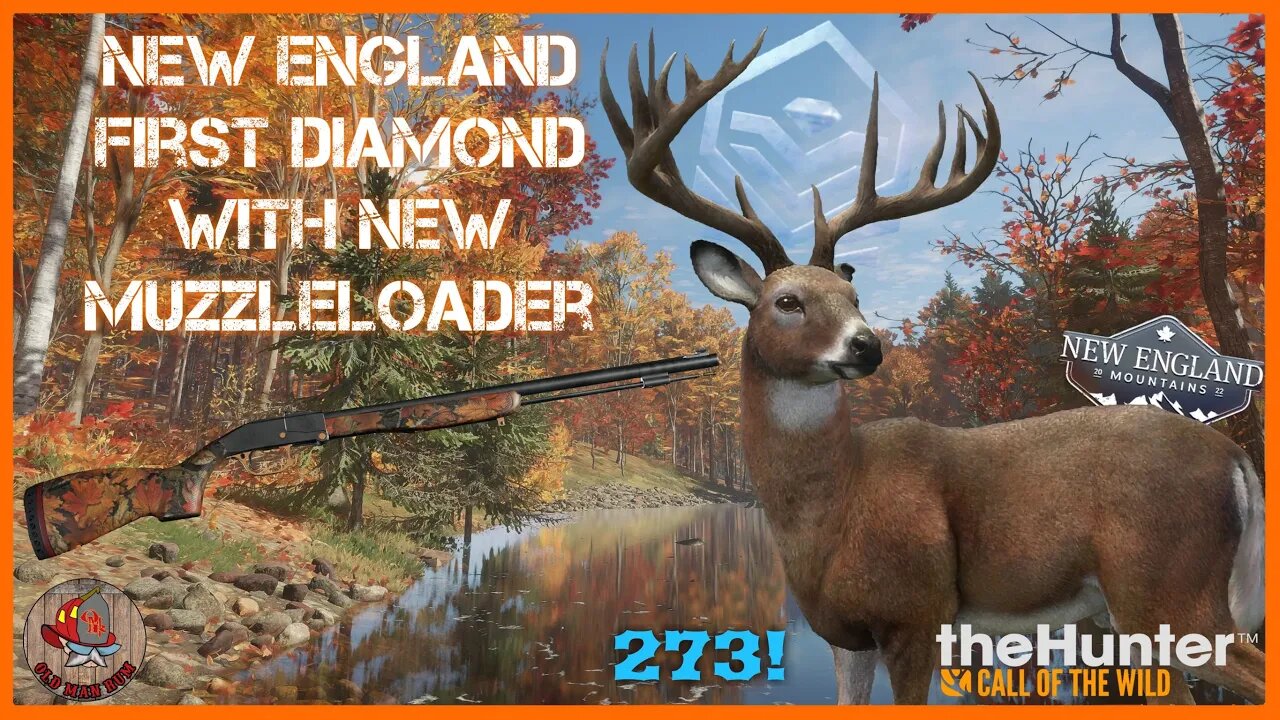 FIRST New England Diamond - Using Our NEW Muzzleloader - theHunter: Call of the Wild