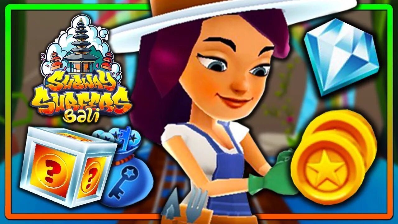 Subway Surfers Bali 2020 | Caçada Sazonal até 300 Itens