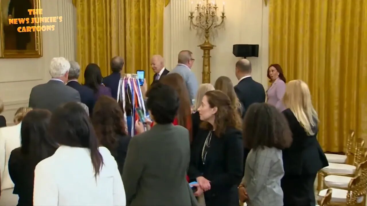 Biden: "Every time I hear that I wonder when he's coming".