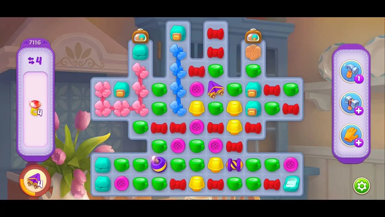 Playrix Homescapes Gameplay Walkthrough Level 7116