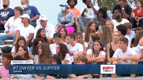 Dwyer holds on to beat Jupiter