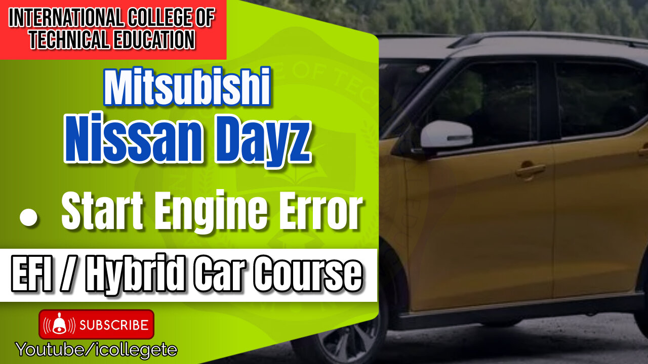 Troubleshooting Start Engine Error in Mitsubishi Nissan Dayz | Fixing Tips and Solutions