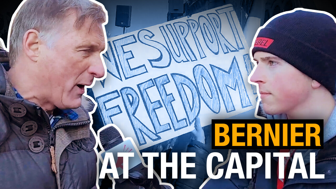 INTERVIEW: Maxime Bernier calls out gov't leaders during Ottawa's massive Freedom Convoy protest