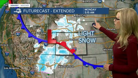Snow tapers off tonight before next chance arrives
