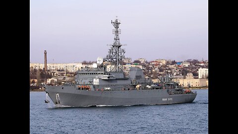 Intento fallido ucraniano de atacar el barco ruso Ivan Khurs a su paso por el Bósforo
