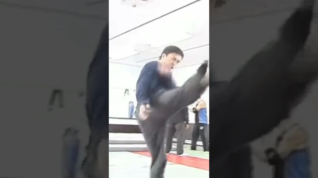 Donnie Yen Heavy Bag Training #donnieyen #heavybag #shorts