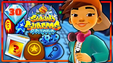 Subway Surfers São Petersburgo 2020 | Caçada Sazonal Nível 30 com a Jia