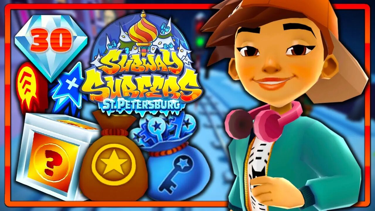 Subway Surfers São Petersburgo 2020 | Caçada Sazonal Nível 30 com a Jia