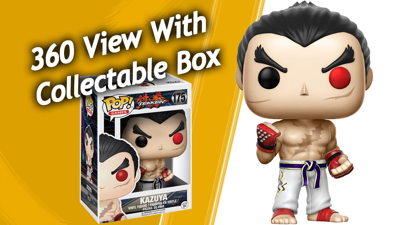 Kazuya #175 Tekken Games Funko Pop, Collectables, 360 View, Product Links