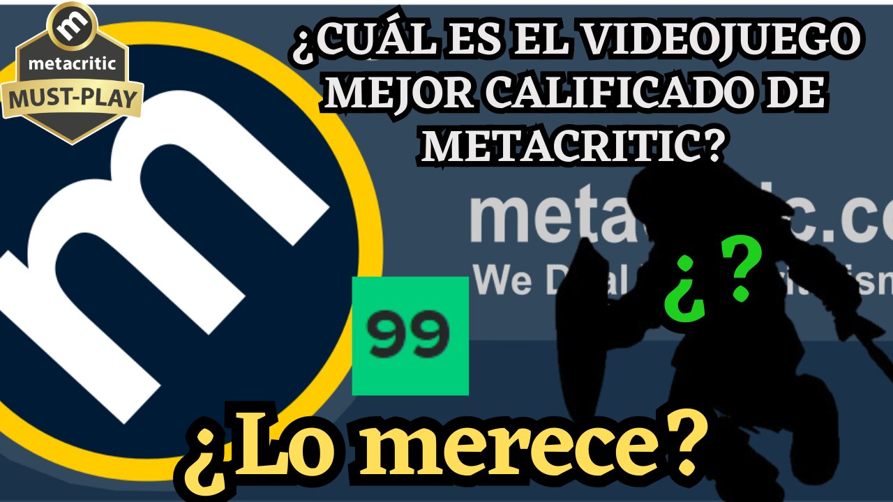 ¿CUÁL ES EL JUEGO MEJOR CALIFICADO DE LA HISTORIA EN METACRITIC? #gaming