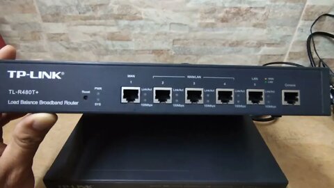 Roteador Load Balance Tp Link Gigabit Dual Wan Vpn Tl-er6020 2 links