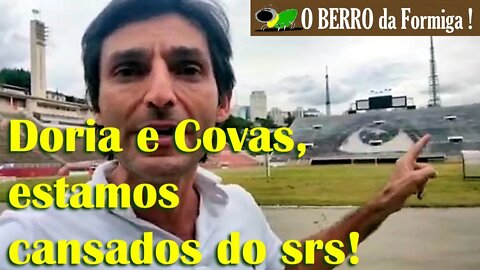 FORA Doria! FORA Covas! Estamos cansados do srs! Desabafo do Tomé - Movimento Nas Ruas