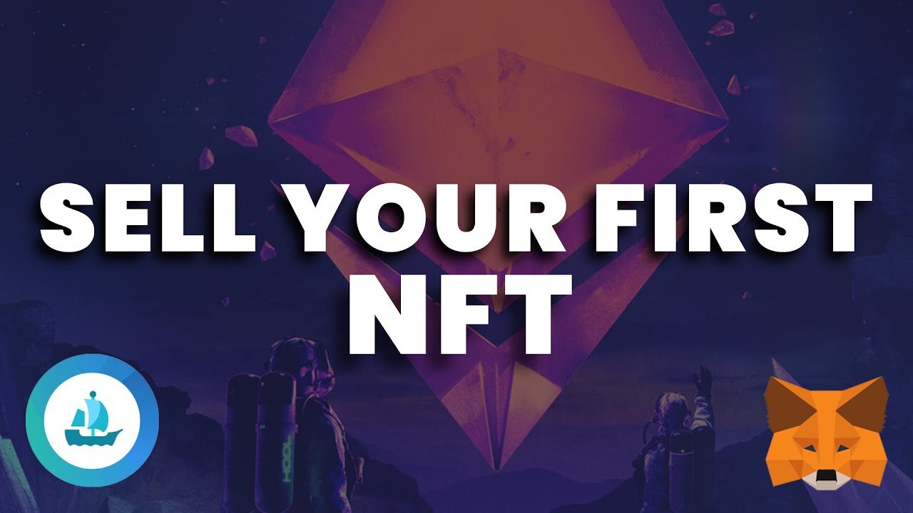 How to sell NFT ART for beginners - Opensea.io walkthrough - NFT Art marketplace