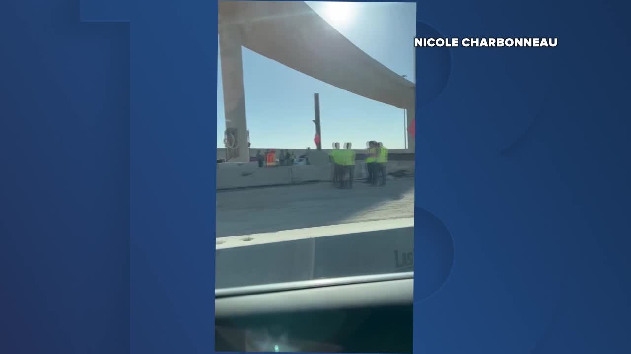 Video shows scene of fatal incident on Las Vegas freeway