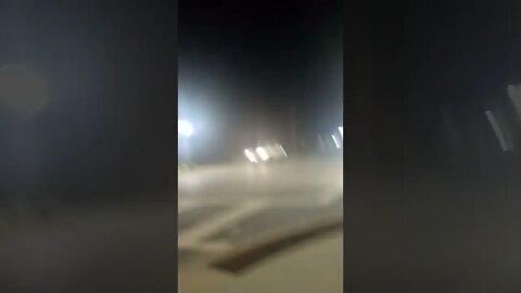 1 yellow & 1 white headlight on same vehicle. They're perping me HEAVY tonight! #gangstalking