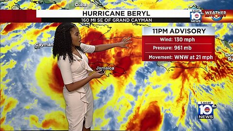 Strong Hurricane Beryl moves through Jamaica leaving damage, destruction behind