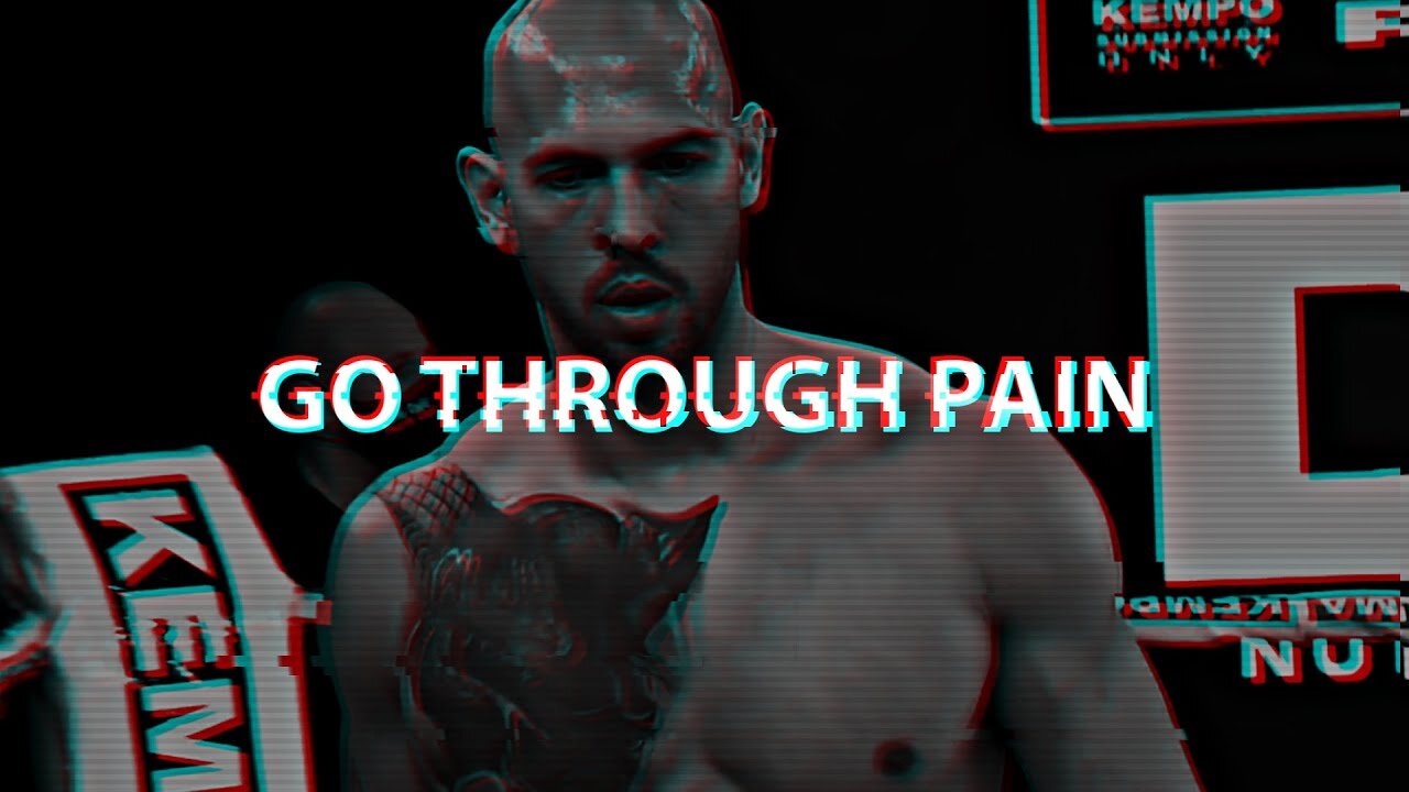 GO THROUGH PAIN- Motivational speech (Andrew Tate Motivation)