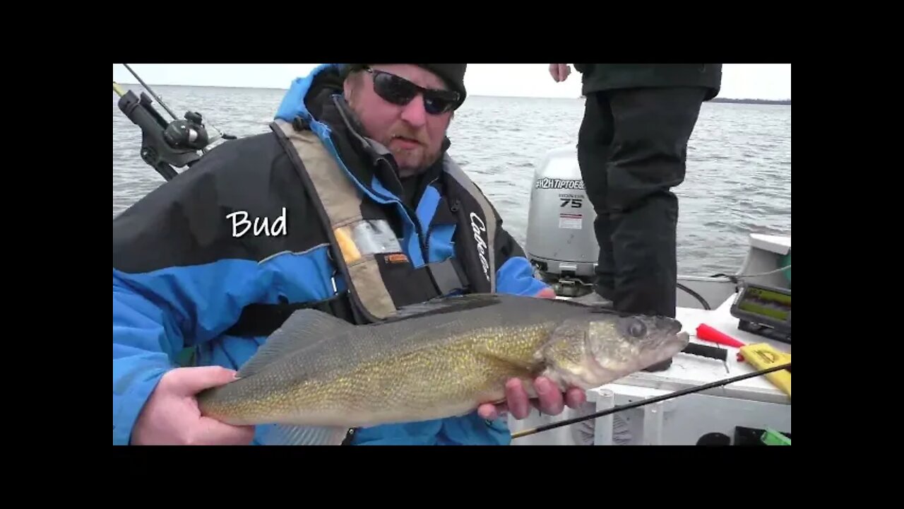 Post-Spawn Spring Walleye, Pre-Fishing for a Green Bay Walleye Tournament