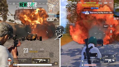 NEW STATE MOBILE VS PUBGLITE 2023 COMPARISON