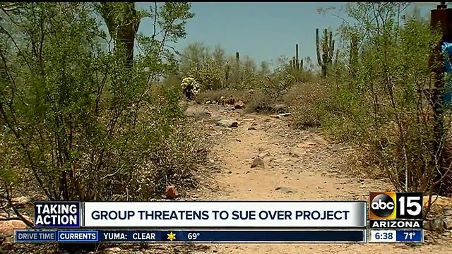 Group threatens to sue Scottsdale over controversial Desert Discovery Center project
