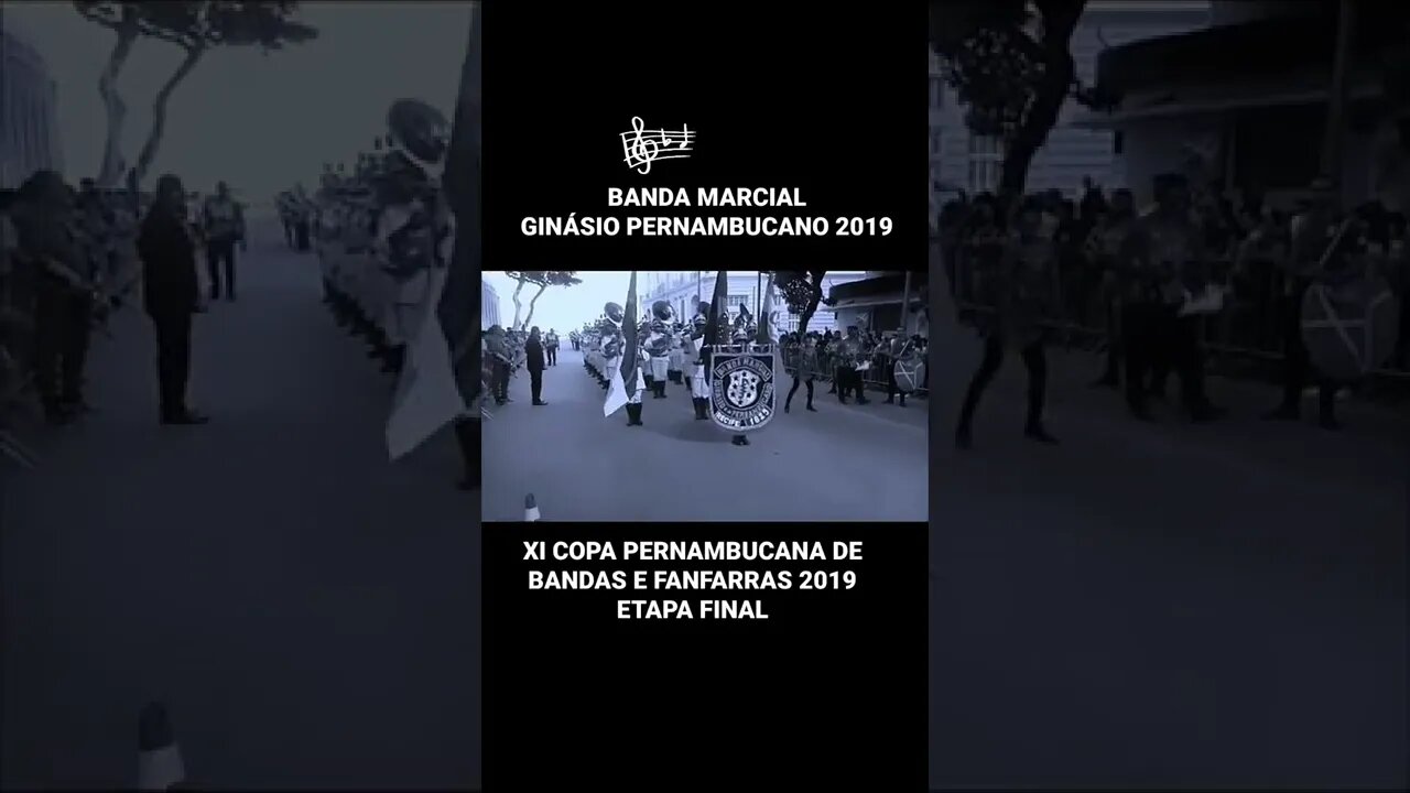 BMGP 2019 - BANDA MARCIAL GINÁSIO PERNAMBUCANO 2019 - #shorts