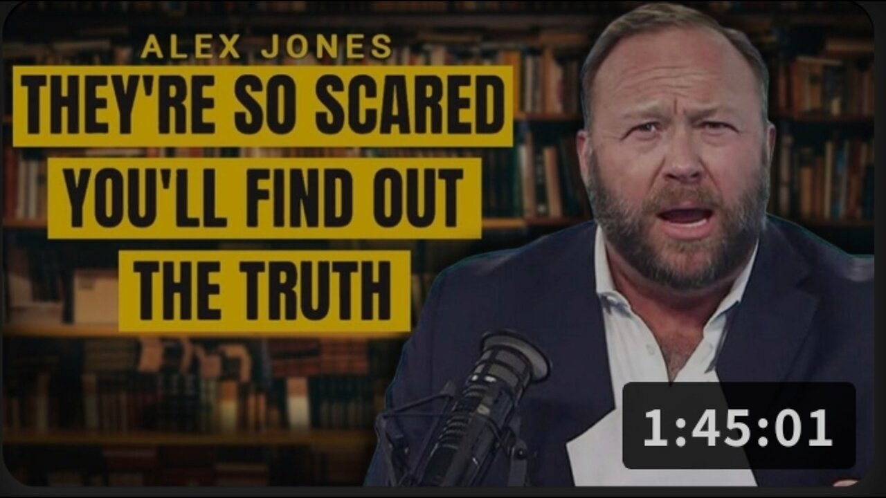 See the Powerful In-Depth Wide-Ranging Alex Jones Interview Censored by YouTube