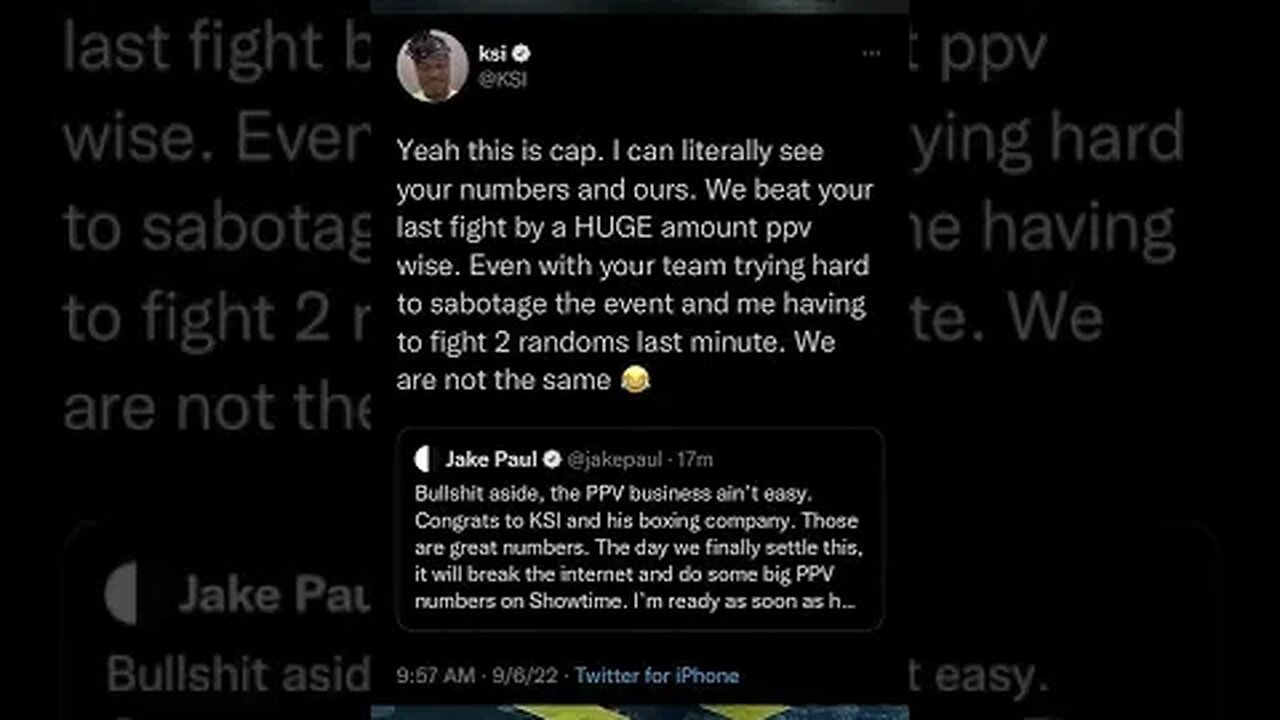 KSI ROASTED Jake Paul 😂 #shorts