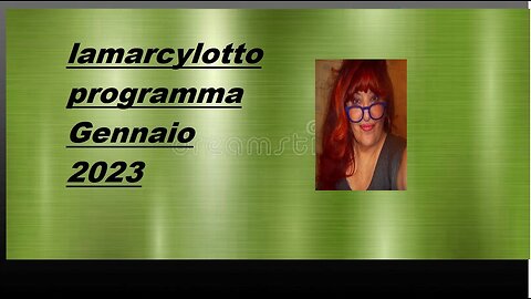 PROGRAMMA GENNAIO 2023