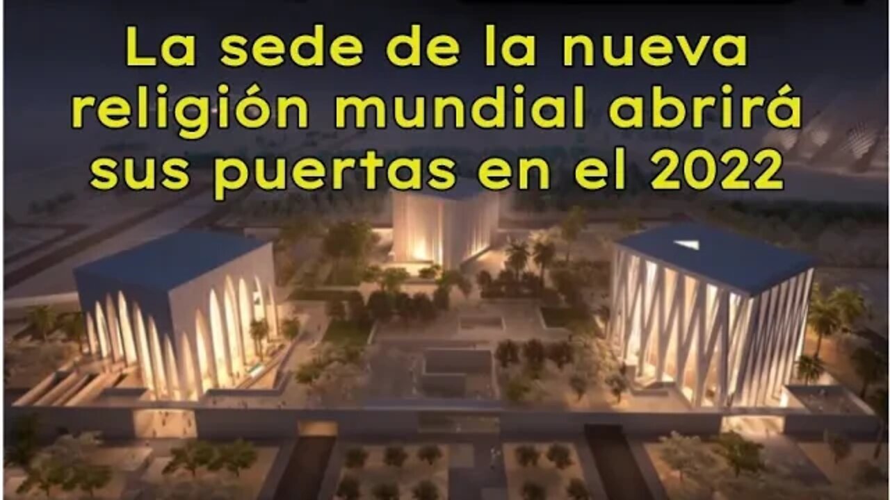 La sede de la nueva religión mundial abrirá sus puertas en el 2022 Link en la descripción!