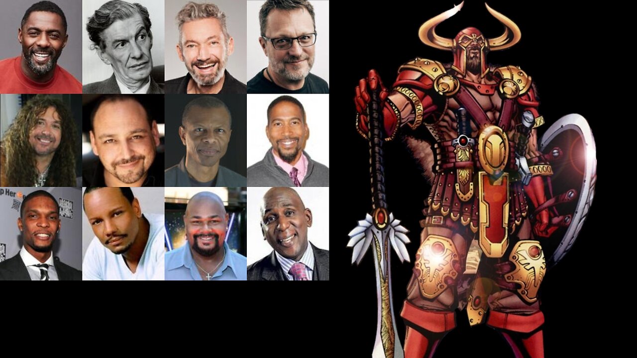 Animated Voice Comparison- Heimdall (Thor)