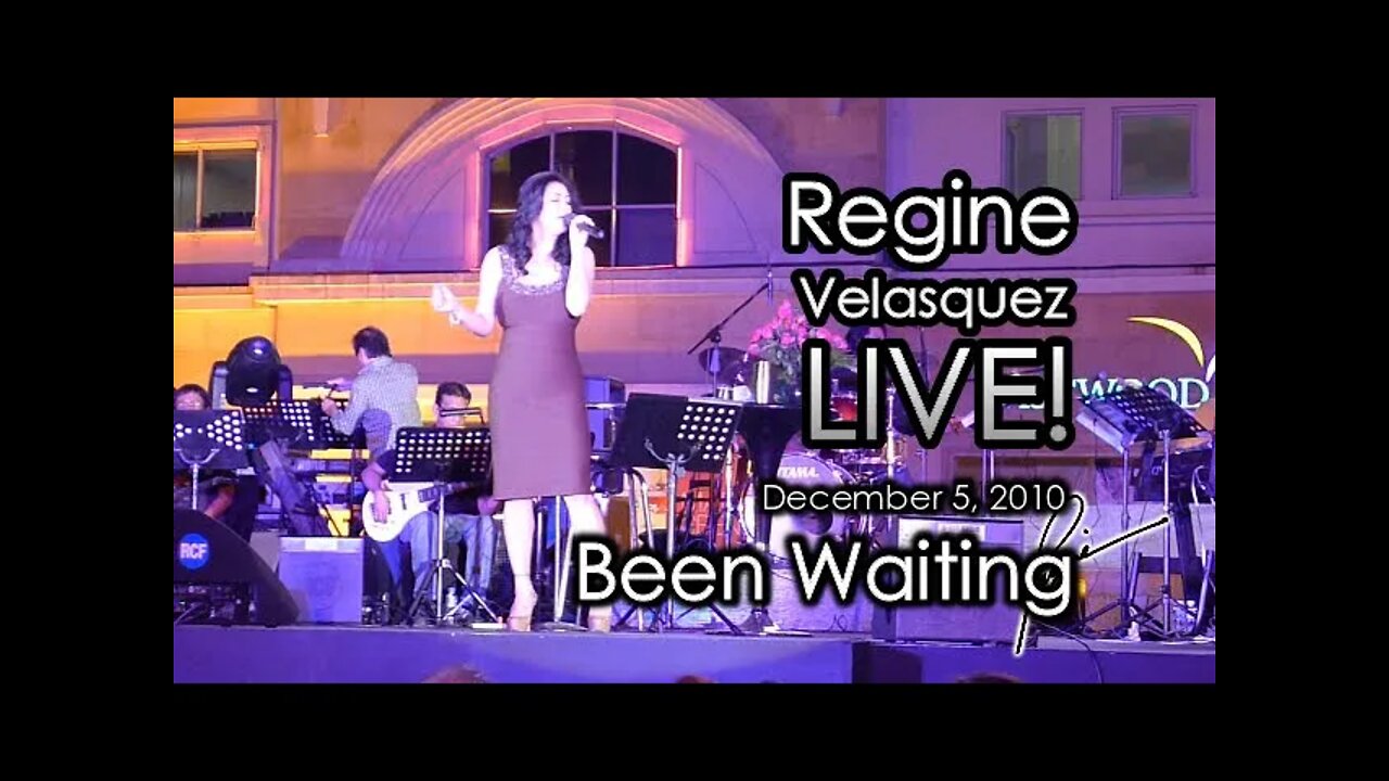BEEN WAITING - Regine Velasquez LIVE at Eastwood (December 5, 2010)