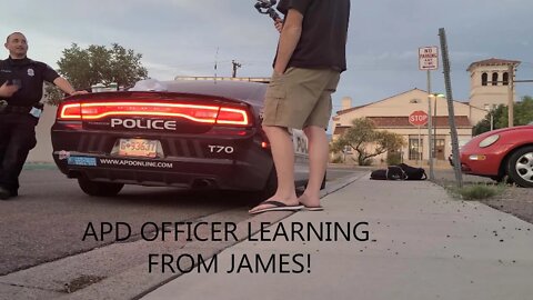 Albuquerque PD learned MORE from James Freeman! (Positive cop video)