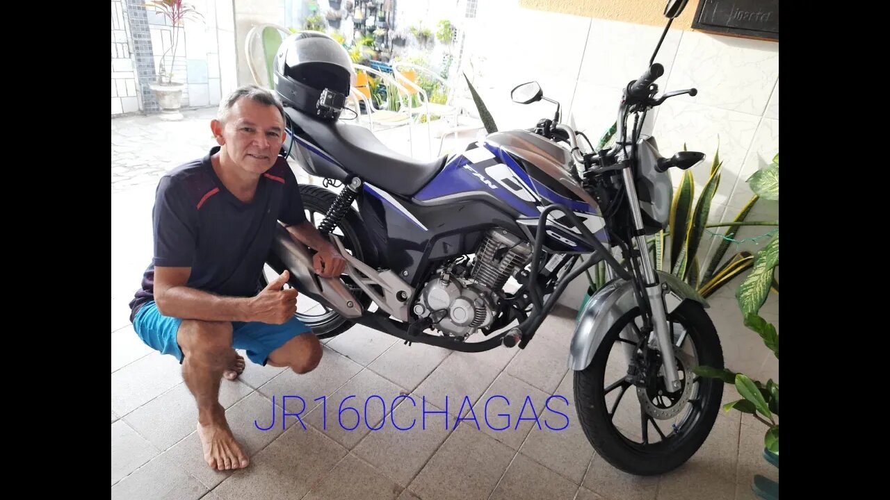 Como ser um produtor de Moto Vlog, Com Jr 160 Chagas.