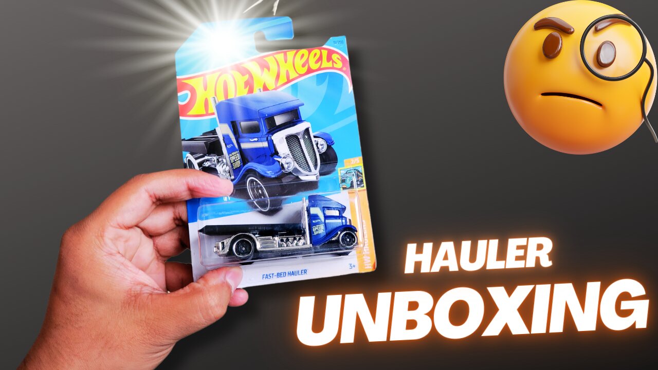 Unboxing 🔥 HOT WHEELS HAULER 2023 | REALISTIC Diecast Model | Doubt It?