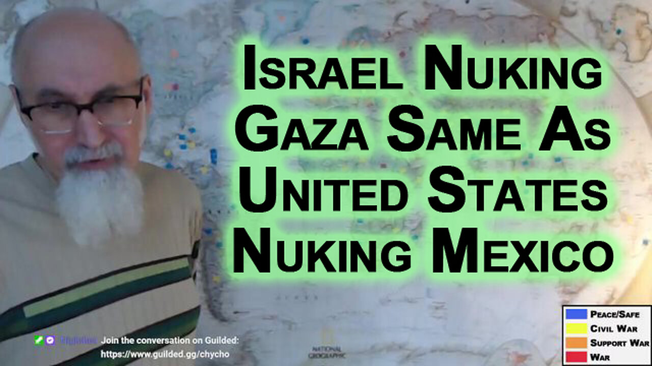 Israel Nuking Gaza Equivalent to United States Nuking Mexico: Nuclear Option State Israeli Ministers