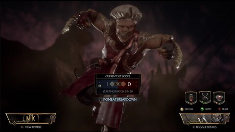 Mortal Kombat 11, Practicing and Online 8/7/2023 (with commentary)