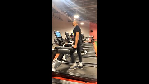 Walking In the gym