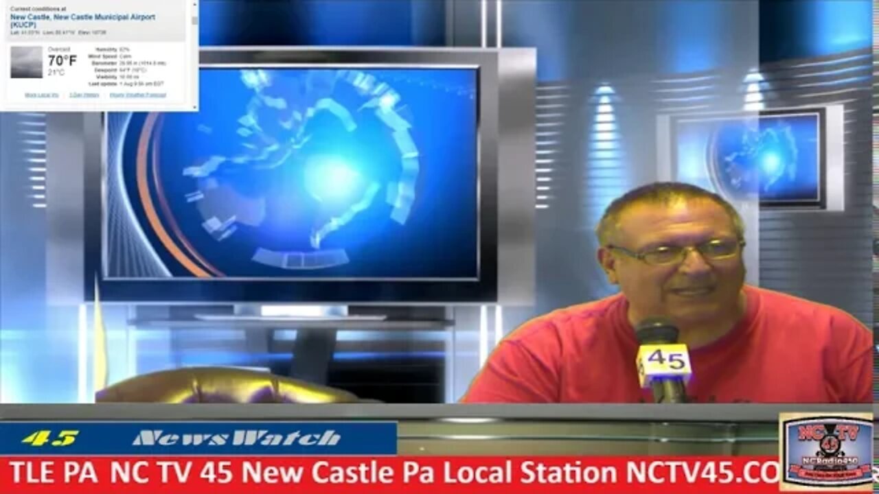 NCTV45 NEWSWATCH MIDDAY SATURDAY AUGUST 1 2020 WITH ANGELO PERROTTA
