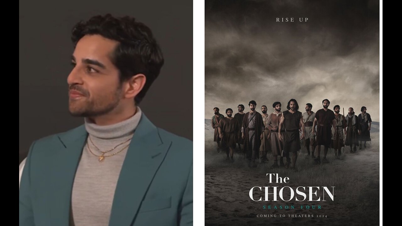 Paras Patel gives an interview at London Premiere of the Chosen Season Four- A Must watch for all