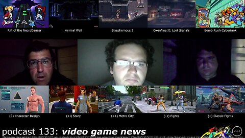 podcast 133: video game news