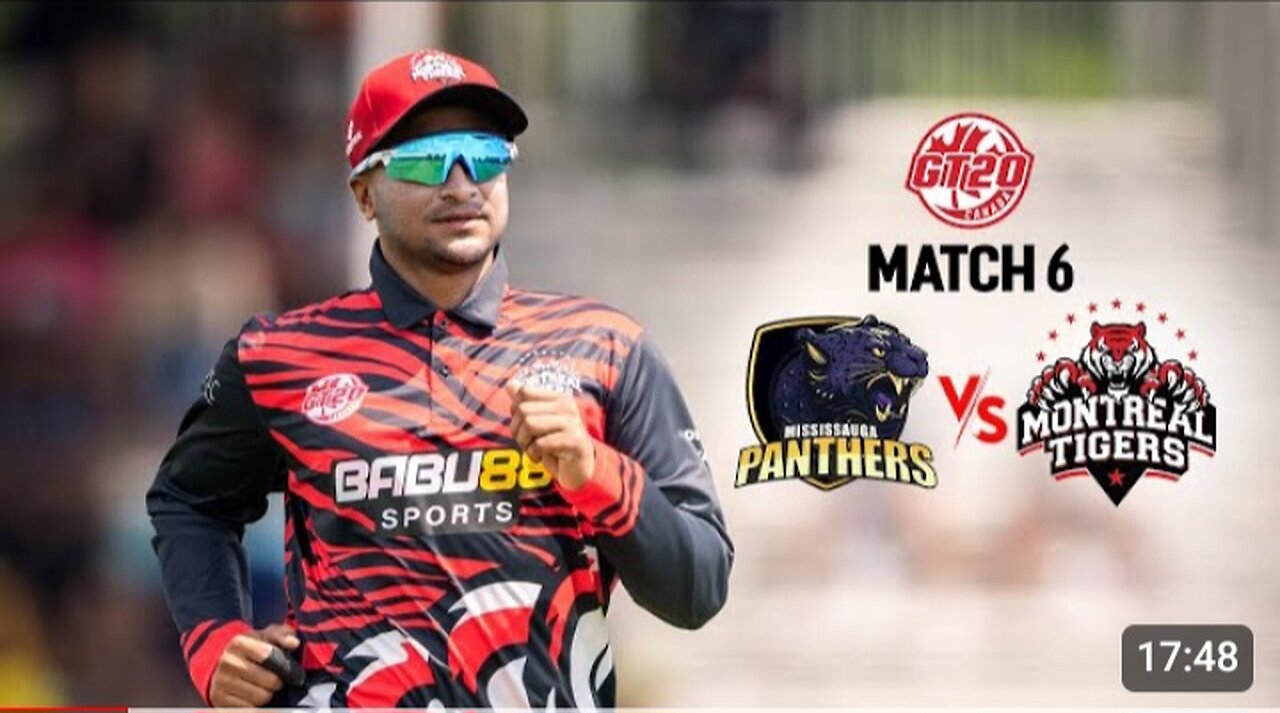 GT20 Canada Season 3 | Match - 6 Highlights | Mississauga Panthers Vs Montreal Tigers